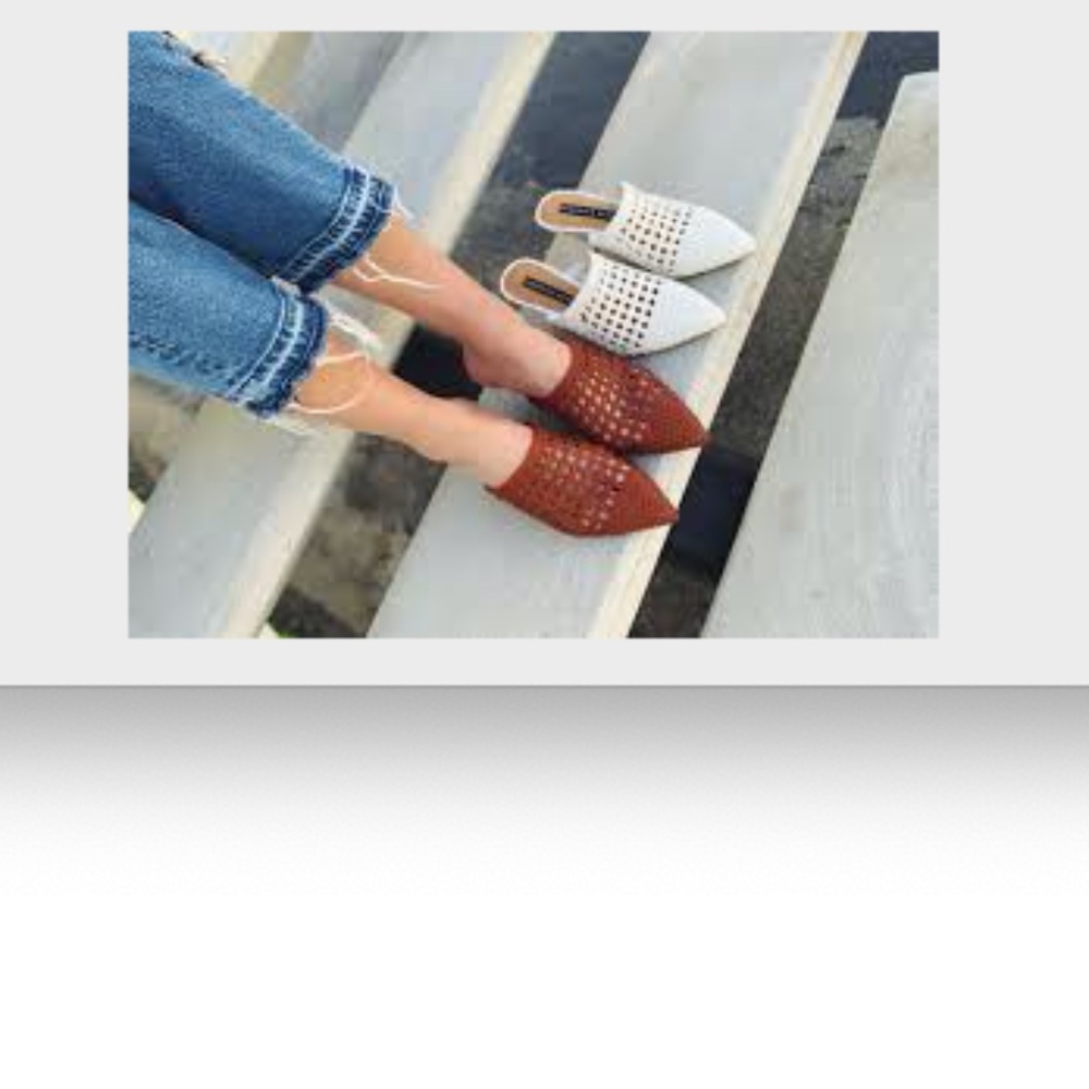 NIB Veronica Beard Woven Pointy Toe Mules Heels 11 - Picture 2 of 8